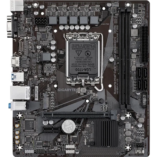 Gigabyte H610M H V2 Intel H610 LGA1700 mATX alaplap