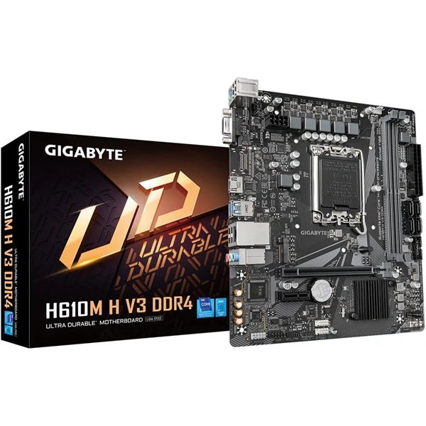 Gigabyte H610M H V3 Intel H610 LGA1700 mATX alaplap