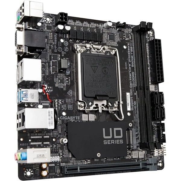 Gigabyte Intel H610I LGA1700 Mini-ITX alaplap