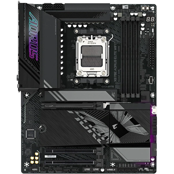 Gigabyte X870E AORUS ELITE Wi-Fi AMD X870 AM5 ATX alaplap