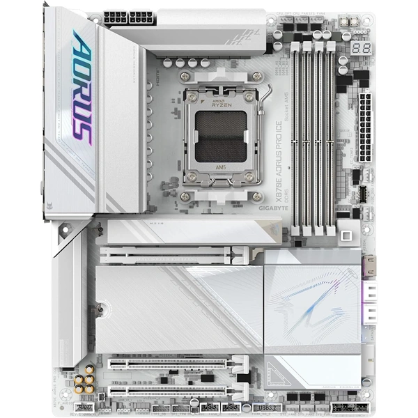 Gigabyte X870E AORUS PRO ICE AMD X870 AM5 ATX alaplap