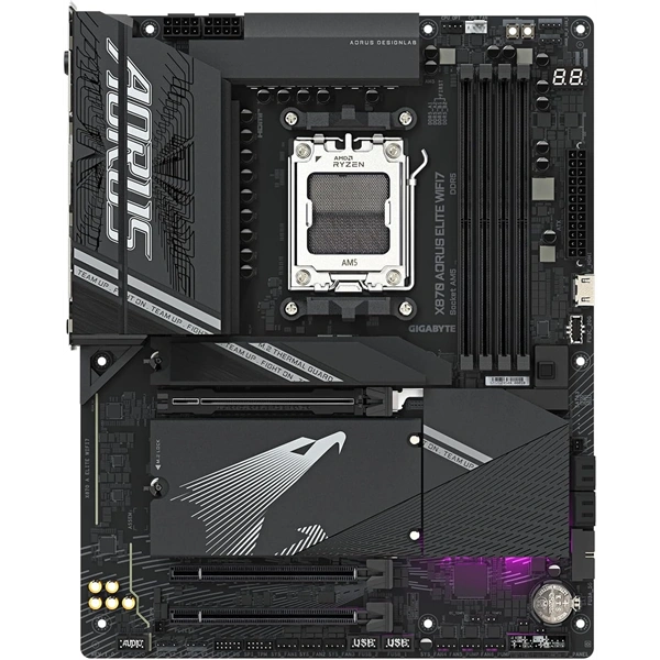Gigabyte X870M AORUS ELITE Wi-Fi AMD AM5 mATX alaplap