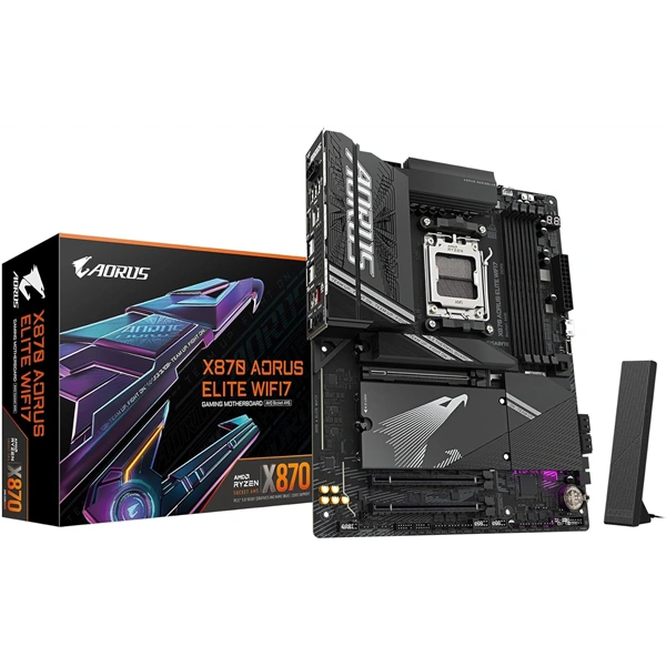 Gigabyte X870 AORUS ELITE Wi-Fi AMD X870 AM5 ATX alaplap