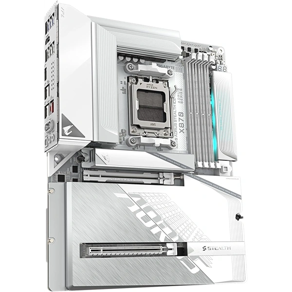 Gigabyte X870 AORUS STEALTH ICE AMD X870 AM5 ATX alaplap