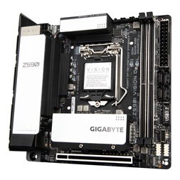 Gigabyte Z590I VISION D Intel Z590 LGA1200 mini-ITX alaplap