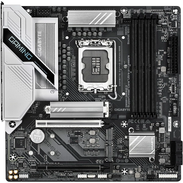Gigabyte Z890M GAMING X Intel Z890M LGA1851 mATX alaplap