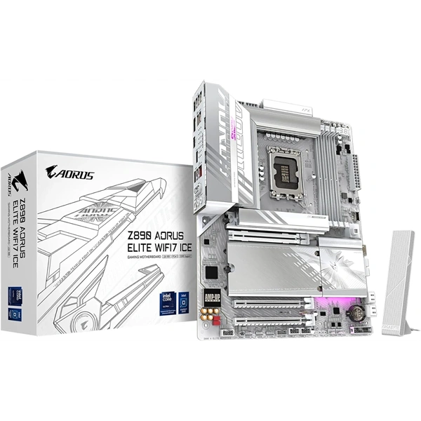 Gigabyte Z890 AORUS ELITE ICE Wi-Fi Intel Z890 LGA1851 ATX alaplap