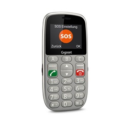 Gigaset GL390 2,2" Dual SIM ezüst mobiltelefon (Újracsomagolt)