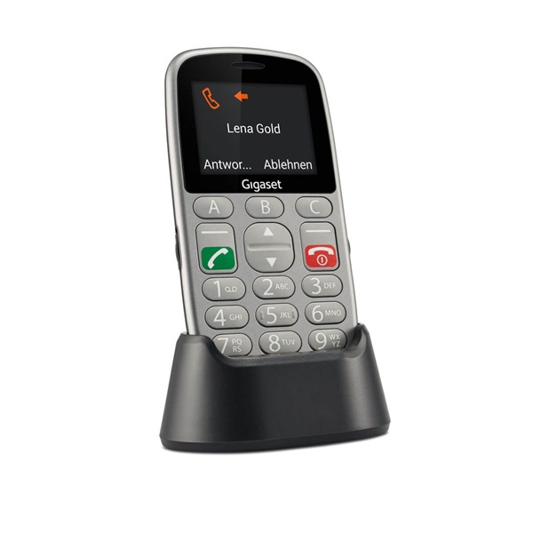 Gigaset GL390 2,2" Dual SIM ezüst mobiltelefon (Újracsomagolt)