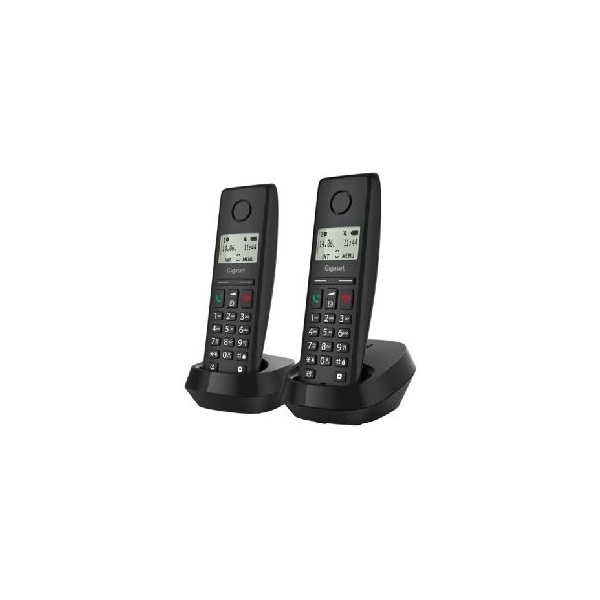 Gigaset PURE DUO 200 fekete dect telefon