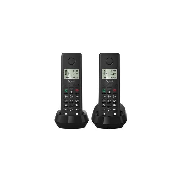 Gigaset PURE DUO 200 fekete dect telefon