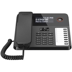 Gigaset Telefon DESK 600 fekete telefon