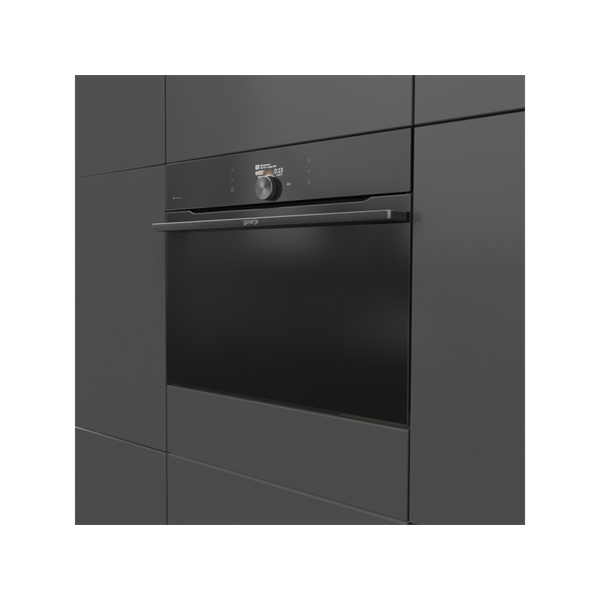 Gorenje BCM4058B fekete, beépíthető, sütőtér: 50L, grill, légkeverés, mikró kombinált sütő