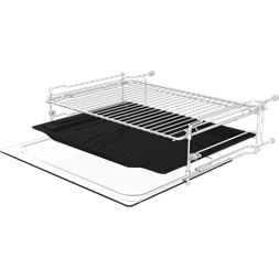 Gorenje BCM4058B fekete, beépíthető, sütőtér: 50L, grill, légkeverés, mikró kombinált sütő
