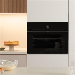Gorenje BCM4058B fekete, beépíthető, sütőtér: 50L, grill, légkeverés, mikró kombinált sütő