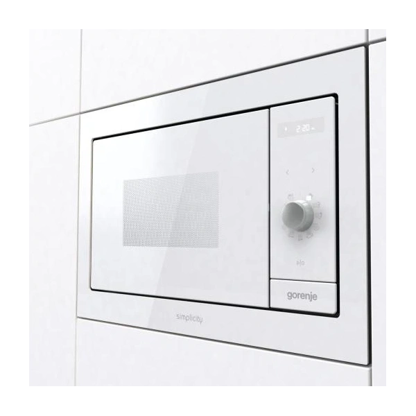 Gorenje BM235G1SYW fehér 900W 23L beépíthető mikrohullámú sütő