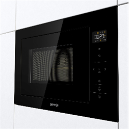 Gorenje BM251SG2BG 1000W 25L fekete beépíthető mikrohullámú sütő