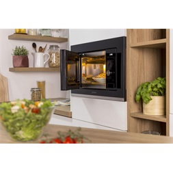 Gorenje BMX201AG1BG 1000W 20L inox beépíthető grillezős mikrohullámú sütő