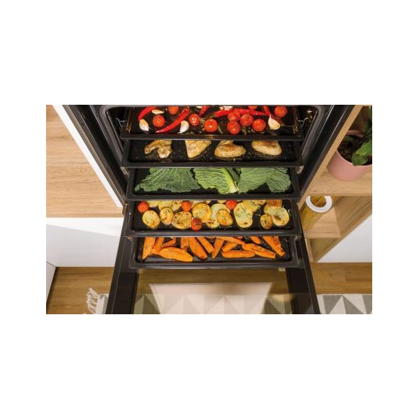 Gorenje BO6712E02XK inox, beépíthető, sütőtér: 84L, grill, hidrolitikus, sütő