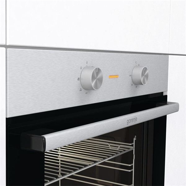 Gorenje BO6712E02XK inox, beépíthető, sütőtér: 84L, grill, hidrolitikus, sütő