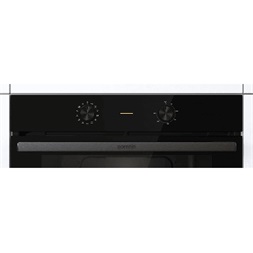 Gorenje BO6717E03BG fekete, beépíthető, sütőtér: 77L, grill, légkeverés, hidrolitikus, sütő
