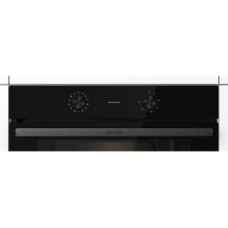 Gorenje BO6717E03BG fekete, beépíthető, sütőtér: 77L, grill, légkeverés, hidrolitikus, sütő