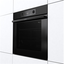 Gorenje BOS6737E06B fekete, beépíthető, sütőtér: 77L, grill, légkeverés, hidrolitikus, sütő