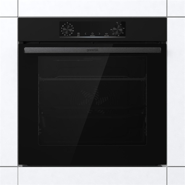 Gorenje BOS6737E06B fekete, beépíthető, sütőtér: 77L, grill, légkeverés, hidrolitikus, sütő