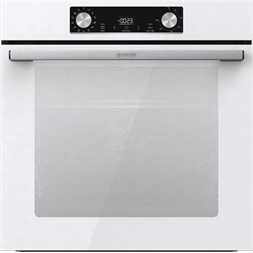 Gorenje BOS6737E06WG fehér, beépíthető, sütőtér: 77L, grill, légkeverés, hidrolitikus, sütő