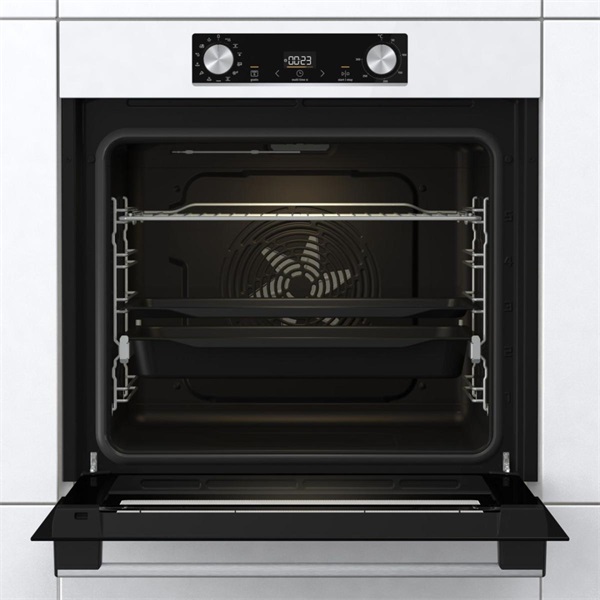 Gorenje BOS6737E06WG fehér, beépíthető, sütőtér: 77L, grill, légkeverés, hidrolitikus, sütő