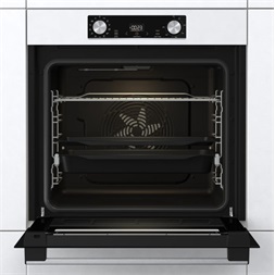 Gorenje BOS6737E06WG fehér, beépíthető, sütőtér: 77L, grill, légkeverés, hidrolitikus, sütő