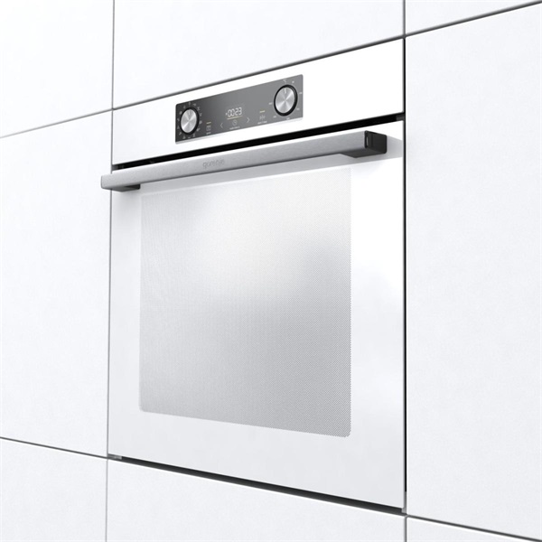 Gorenje BOS6737E06WG fehér, beépíthető, sütőtér: 77L, grill, légkeverés, hidrolitikus, sütő
