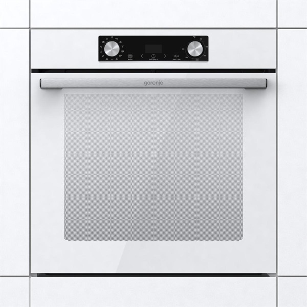 Gorenje BOS6737E06WG fehér, beépíthető, sütőtér: 77L, grill, légkeverés, hidrolitikus, sütő