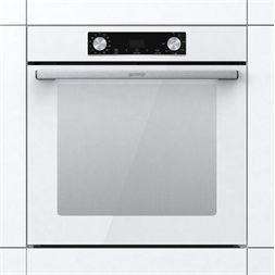 Gorenje BOS6737E06WG fehér, beépíthető, sütőtér: 77L, grill, légkeverés, hidrolitikus, sütő