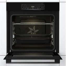 Gorenje BOS6737E13BG fekete, beépíthető, sütőtér: 77L, grill, légkeverés, hidrolitikus, sütő