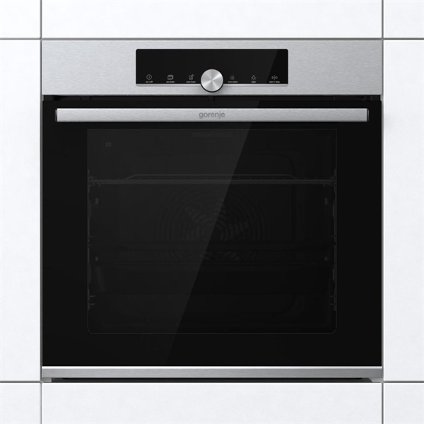 Gorenje BOS6747A01X inox, beépíthető, sütőtér: 71L, grill, légkeverés, hidrolitikus, sütő