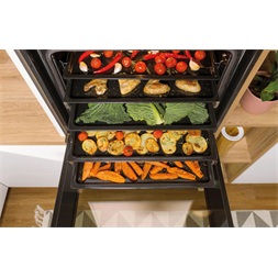 Gorenje BPS6747A06X inox, beépíthető, sütőtér: 77L, grill, légkeverés, pirolitikus, sütő