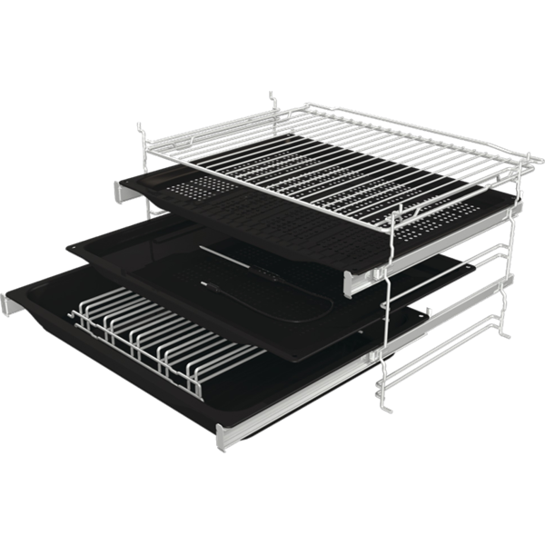 Gorenje BPSA6747A08BGWI fekete, beépíthető, sütőtér: 77L, grill, légkeverés, sütő