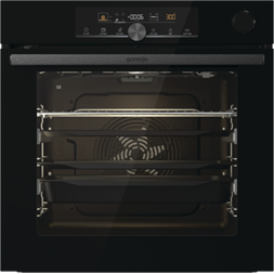 Gorenje BPSA6747A08BGWI fekete, beépíthető, sütőtér: 77L, grill, légkeverés, sütő
