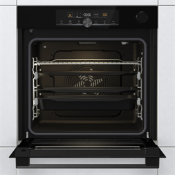 Gorenje BPSA6747A08BGWI fekete, beépíthető, sütőtér: 77L, grill, légkeverés, sütő