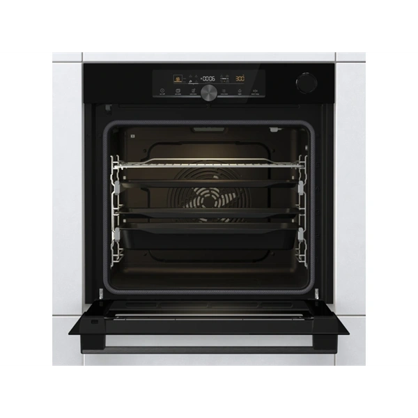 Gorenje BPSA6747A08BG fekete, beépíthető, sütőtér:77L, grill, légkeverés, sütő