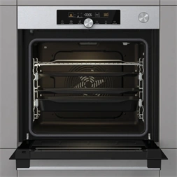 Gorenje BPSA6747A08X inox, beépíthető, sütőtér:77L, grill, légkeveréses, sütő