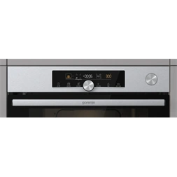 Gorenje BPSA6747A08X inox, beépíthető, sütőtér:77L, grill, légkeveréses, sütő