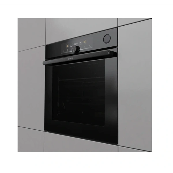 Gorenje BSA6747A04BG fekete, beépíthető, sütőtér:77L, grill, légkeverés, sütő