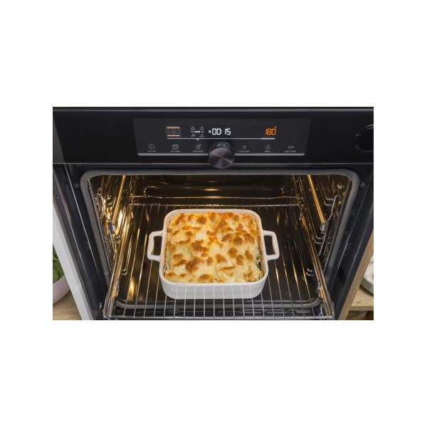 Gorenje BSA6747A04X inox, beépíthető, sütőtér: 77L, grill, légkeverés, hidrolitikus, sütő