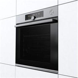 Gorenje BSA6747A04X inox, beépíthető, sütőtér: 77L, grill, légkeverés, hidrolitikus, sütő