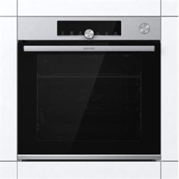 Gorenje BSA6747A04X inox, beépíthető, sütőtér: 77L, grill, légkeverés, hidrolitikus, sütő