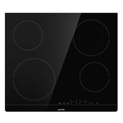 Gorenje ECT644BSC fekete, beépíthető, elektromos üvegkerámia, főzőzóna: 4, beépíthető méret: 56cm, főzőlap