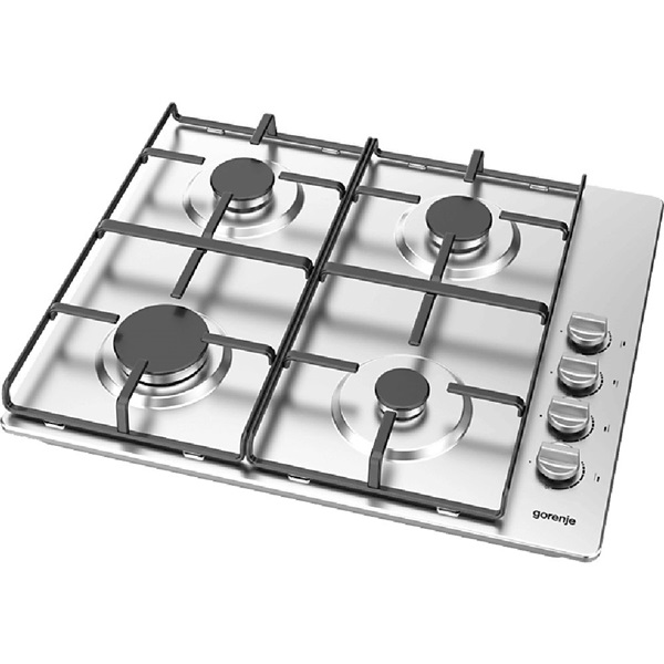 Gorenje G640XHS inox, beépíthető, gáz, főzőzóna: 4, beépíthető méret: 56cm, főzőlap