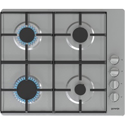 Gorenje G640XHS inox, beépíthető, gáz, főzőzóna: 4, beépíthető méret: 56cm, főzőlap